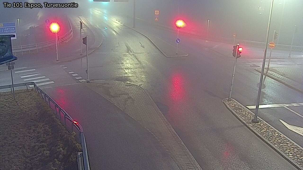 Weather Camera Image Väg 101 Esbo Torvmossvägen, Espoo, Uusimaa