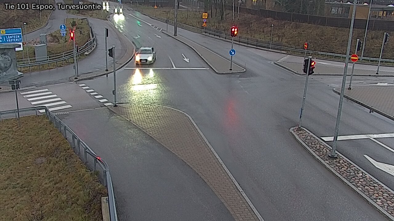 Weather Camera Image Väg 101 Esbo Torvmossvägen, Espoo, Uusimaa