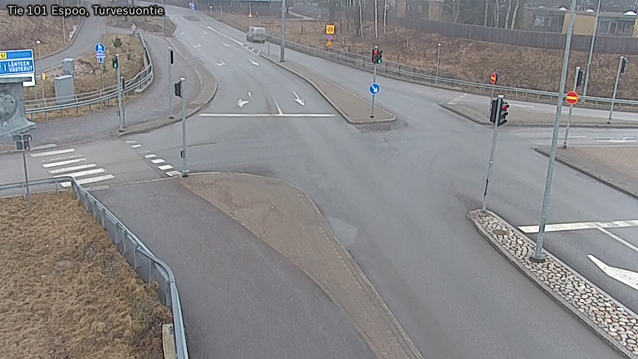 Weather Camera Image Väg 101 Esbo Torvmossvägen, Espoo, Uusimaa