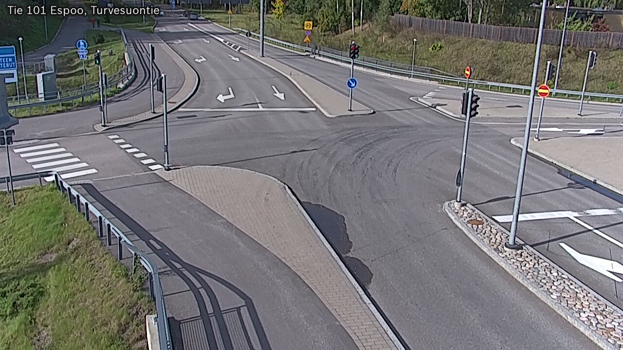 Weather Camera Image Road 101 Espoo Turvesuontie, Espoo, Uusimaa
