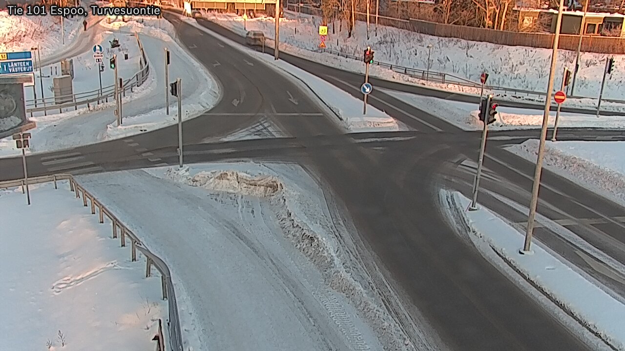 Weather Camera Image Road 101 Espoo Turvesuontie, Espoo, Uusimaa