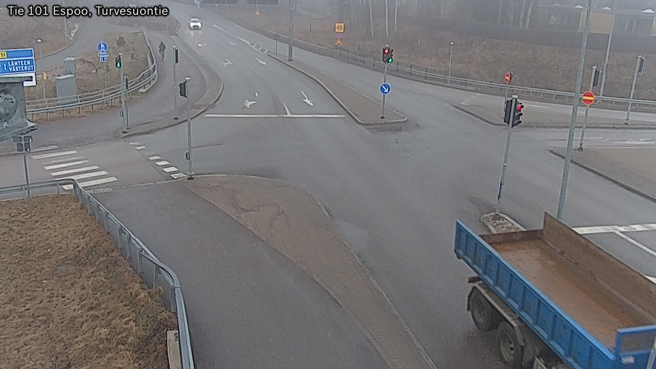 Weather Camera Image Väg 101 Esbo Torvmossvägen, Espoo, Uusimaa
