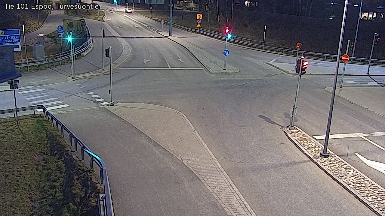 Weather Camera Image Road 101 Espoo Turvesuontie, Espoo, Uusimaa