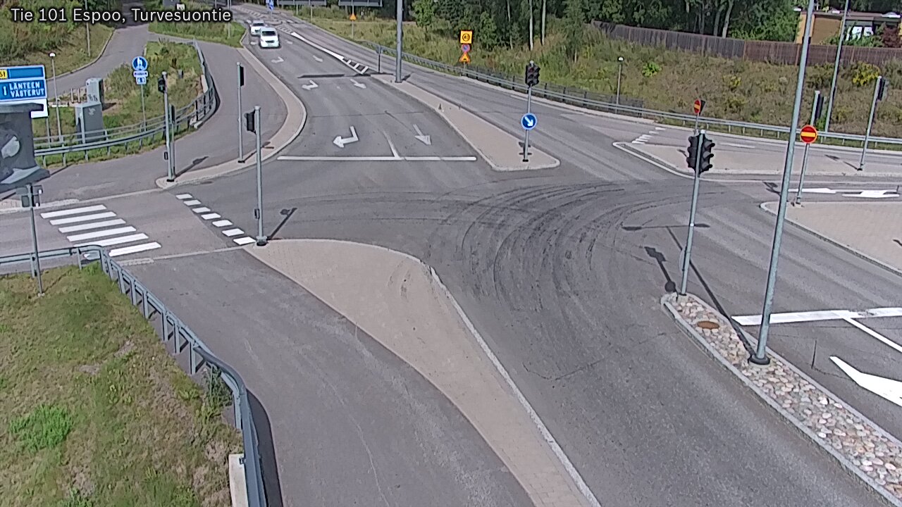 Weather Camera Image Road 101 Espoo Turvesuontie, Espoo, Uusimaa
