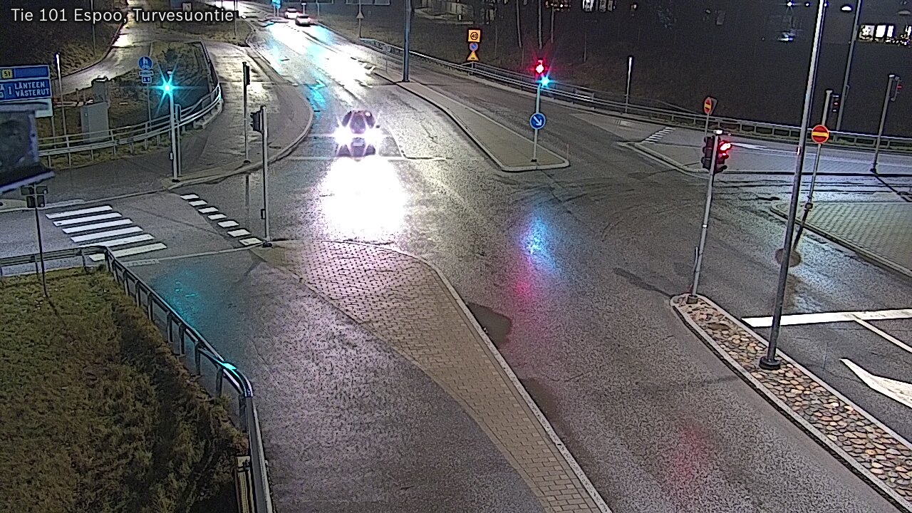 Weather Camera Image Väg 101 Esbo Torvmossvägen, Espoo, Uusimaa
