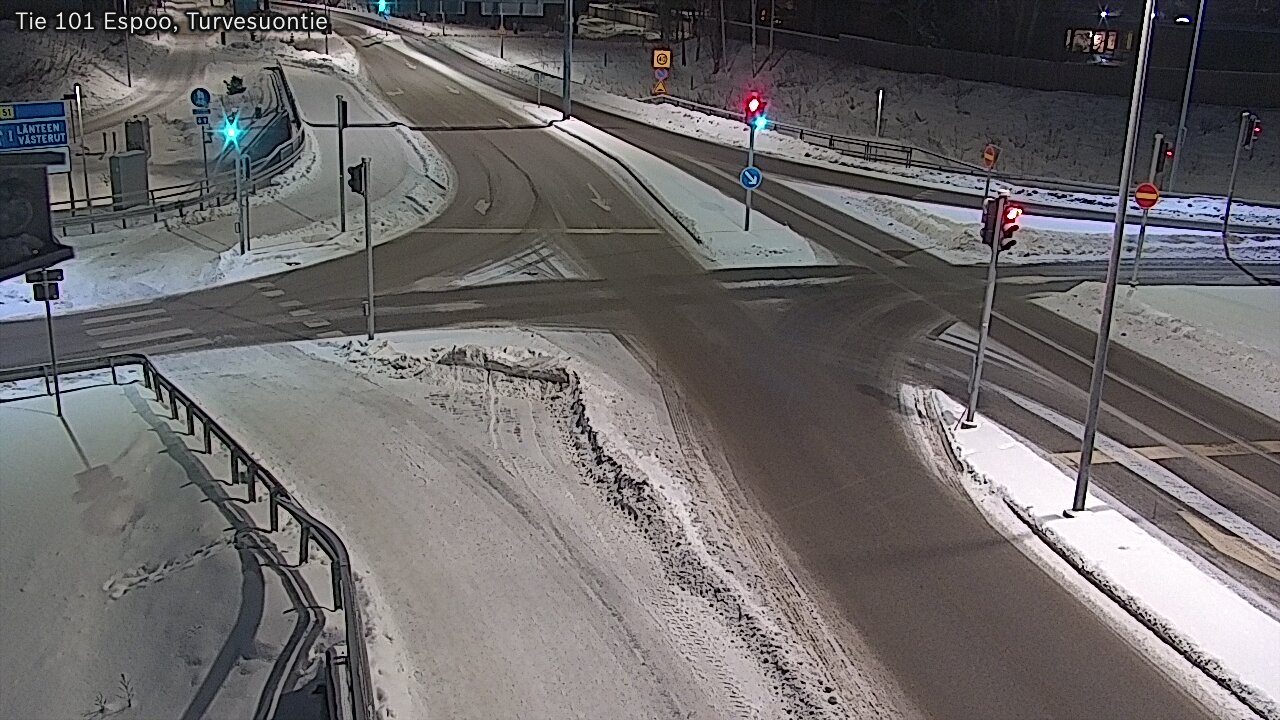 Weather Camera Image Road 101 Espoo Turvesuontie, Espoo, Uusimaa