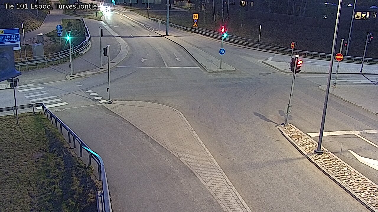 Weather Camera Image Road 101 Espoo Turvesuontie, Espoo, Uusimaa