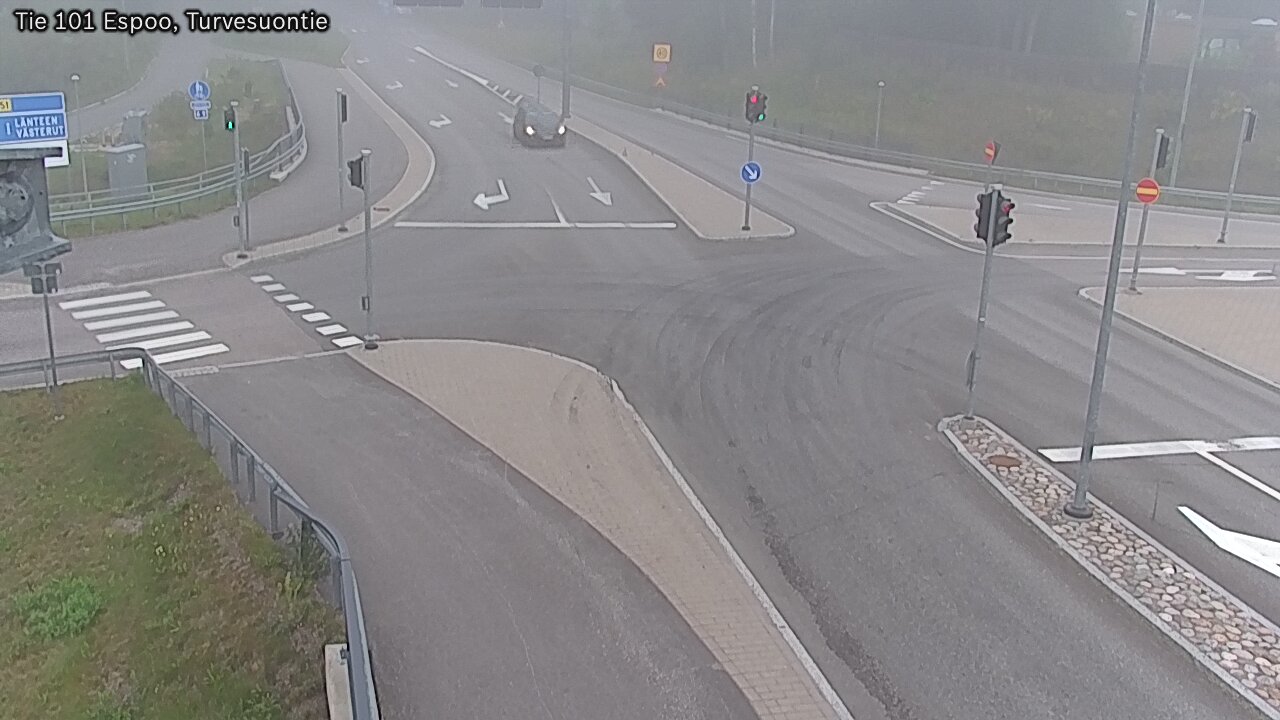 Weather Camera Image Road 101 Espoo Turvesuontie, Espoo, Uusimaa
