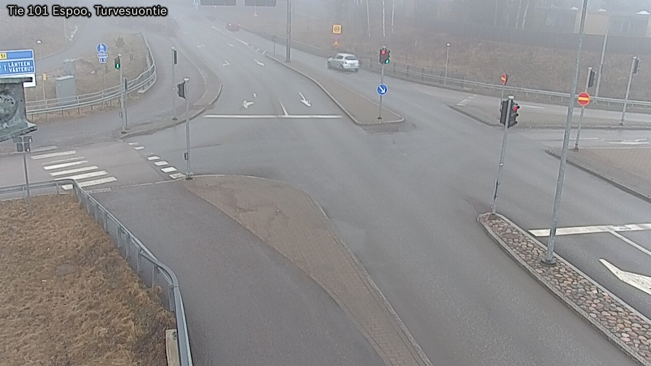 Weather Camera Image Väg 101 Esbo Torvmossvägen, Espoo, Uusimaa