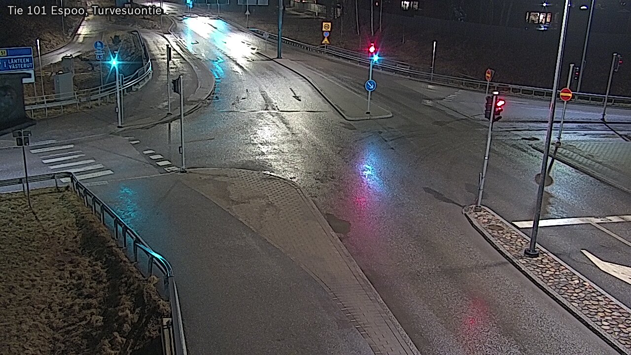 Weather Camera Image Väg 101 Esbo Torvmossvägen, Espoo, Uusimaa