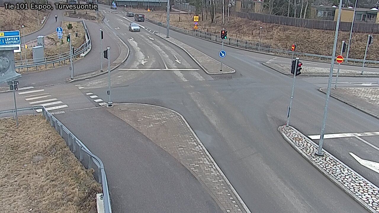 Weather Camera Image Väg 101 Esbo Torvmossvägen, Espoo, Uusimaa