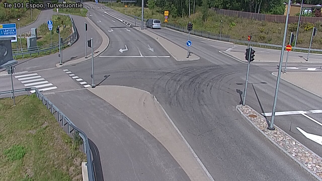 Weather Camera Image Road 101 Espoo Turvesuontie, Espoo, Uusimaa
