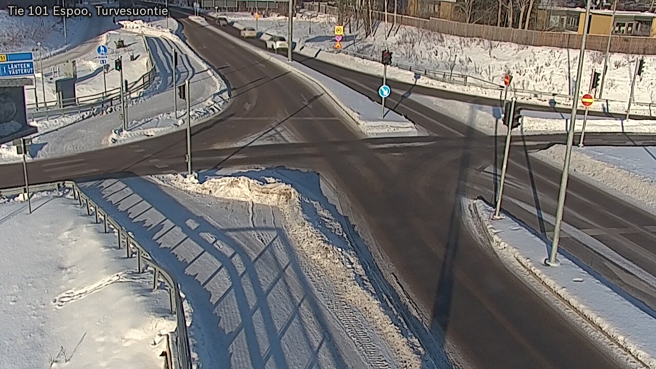 Weather Camera Image Road 101 Espoo Turvesuontie, Espoo, Uusimaa