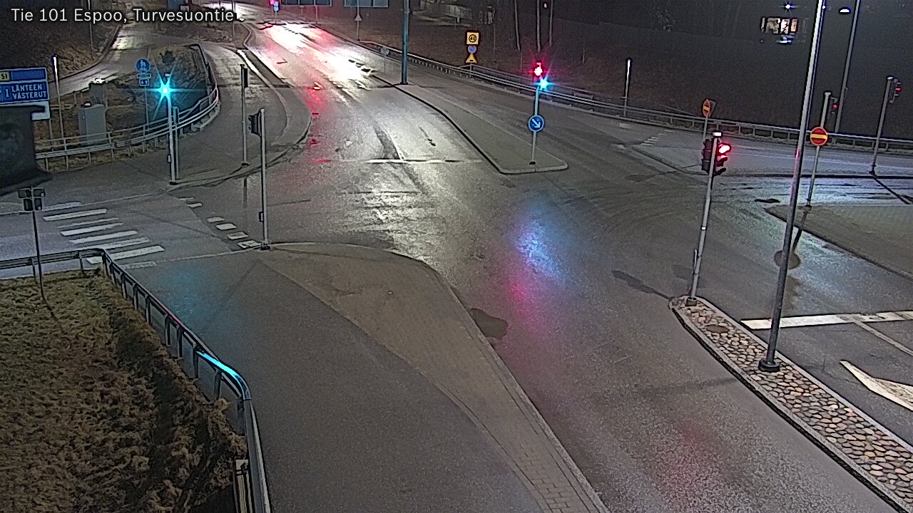 Weather Camera Image Väg 101 Esbo Torvmossvägen, Espoo, Uusimaa