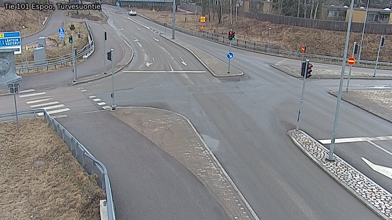 Weather Camera Image Väg 101 Esbo Torvmossvägen, Espoo, Uusimaa