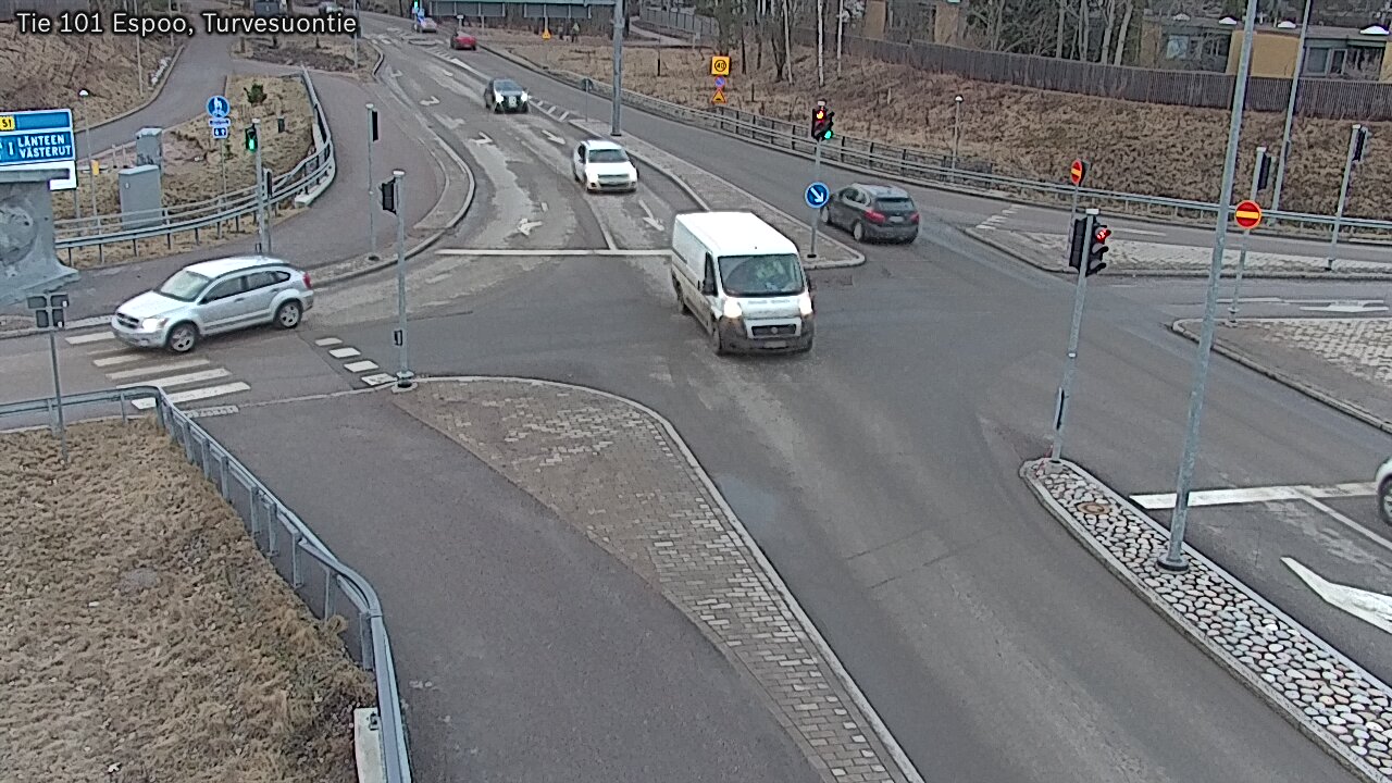 Weather Camera Image Väg 101 Esbo Torvmossvägen, Espoo, Uusimaa