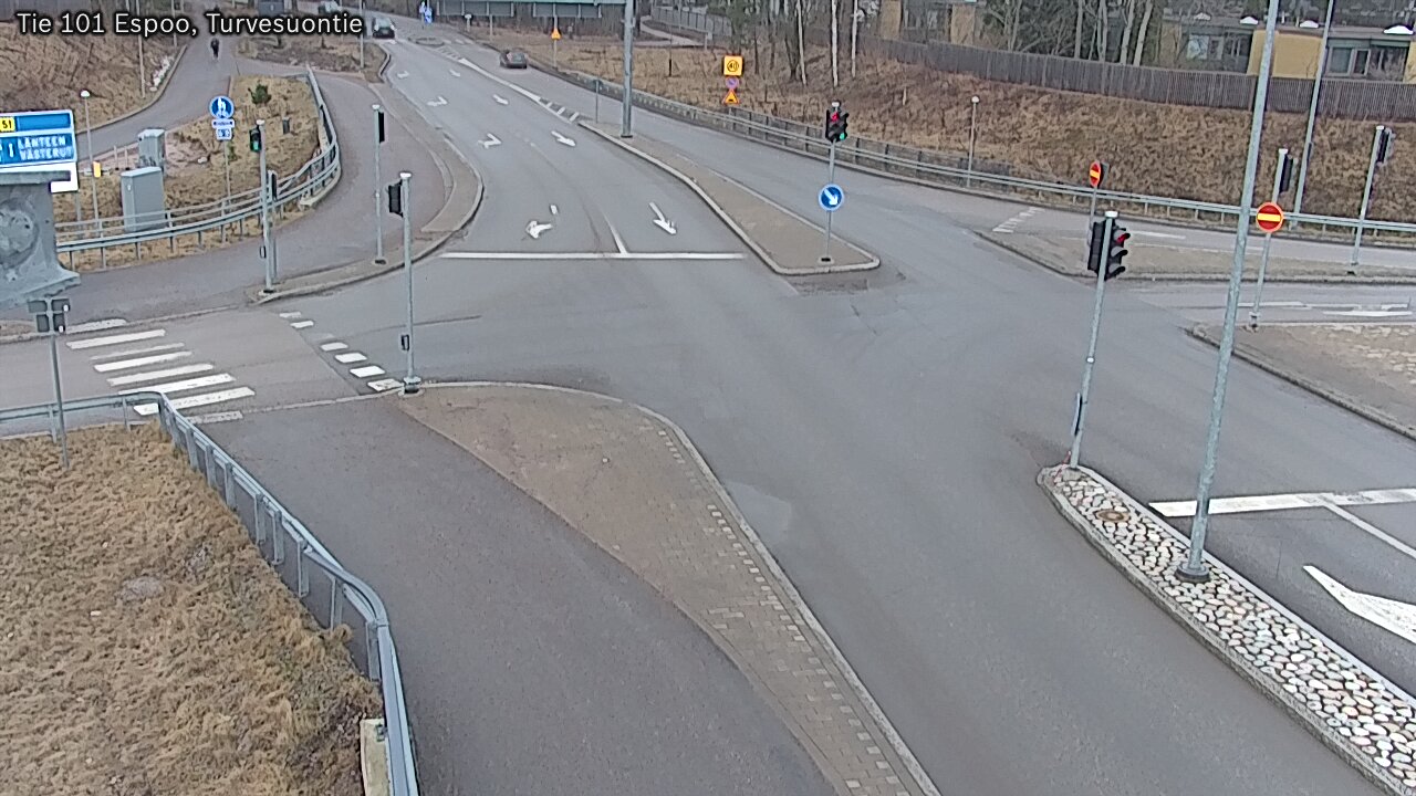 Weather Camera Image Väg 101 Esbo Torvmossvägen, Espoo, Uusimaa