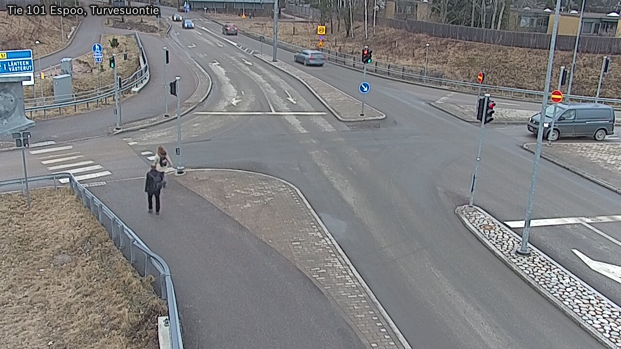 Weather Camera Image Väg 101 Esbo Torvmossvägen, Espoo, Uusimaa