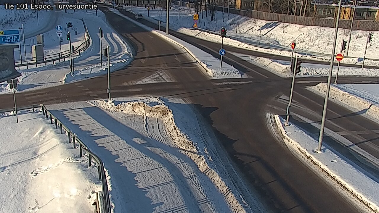 Weather Camera Image Road 101 Espoo Turvesuontie, Espoo, Uusimaa