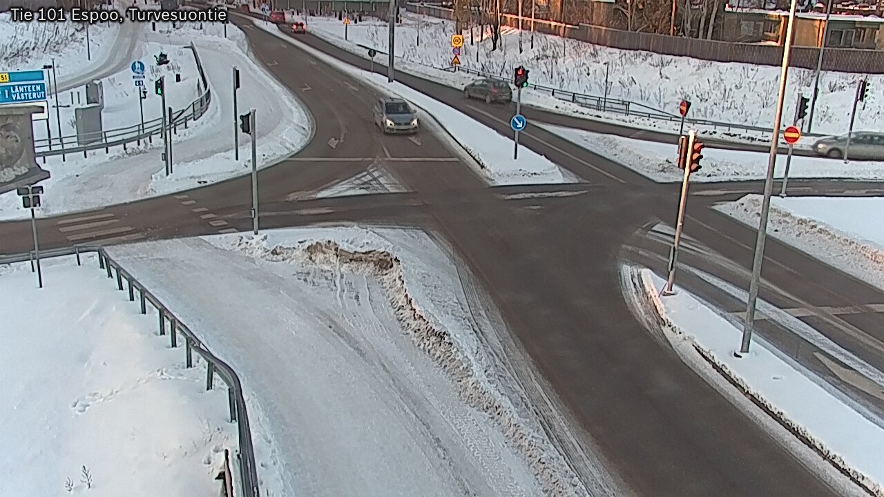 Weather Camera Image Road 101 Espoo Turvesuontie, Espoo, Uusimaa