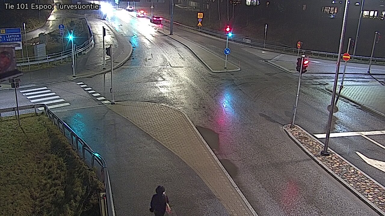 Weather Camera Image Väg 101 Esbo Torvmossvägen, Espoo, Uusimaa