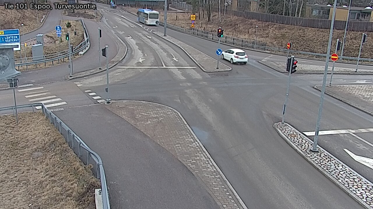 Weather Camera Image Väg 101 Esbo Torvmossvägen, Espoo, Uusimaa