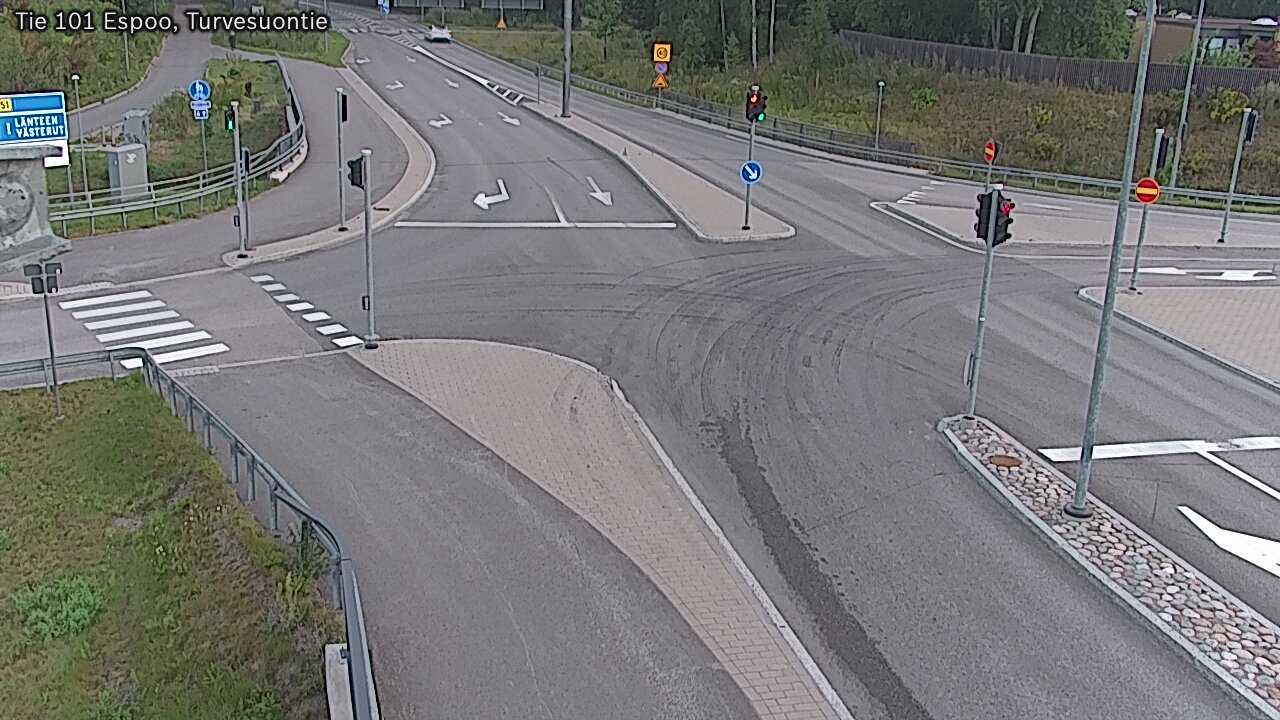 Weather Camera Image Road 101 Espoo Turvesuontie, Espoo, Uusimaa