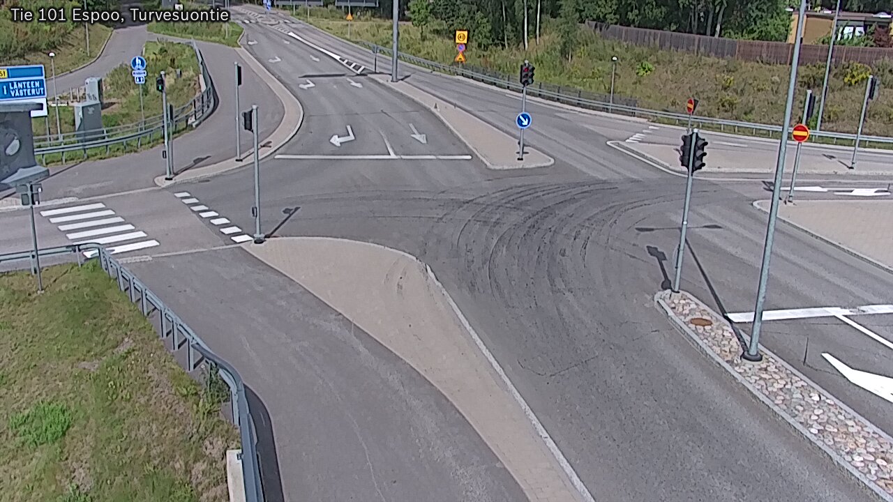 Weather Camera Image Road 101 Espoo Turvesuontie, Espoo, Uusimaa