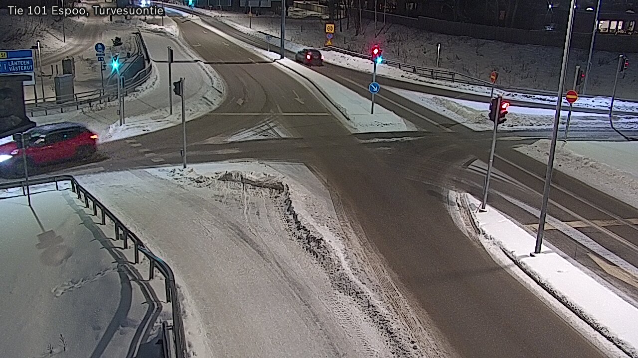 Weather Camera Image Road 101 Espoo Turvesuontie, Espoo, Uusimaa
