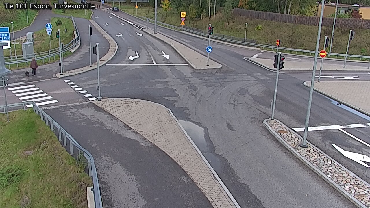 Weather Camera Image Road 101 Espoo Turvesuontie, Espoo, Uusimaa