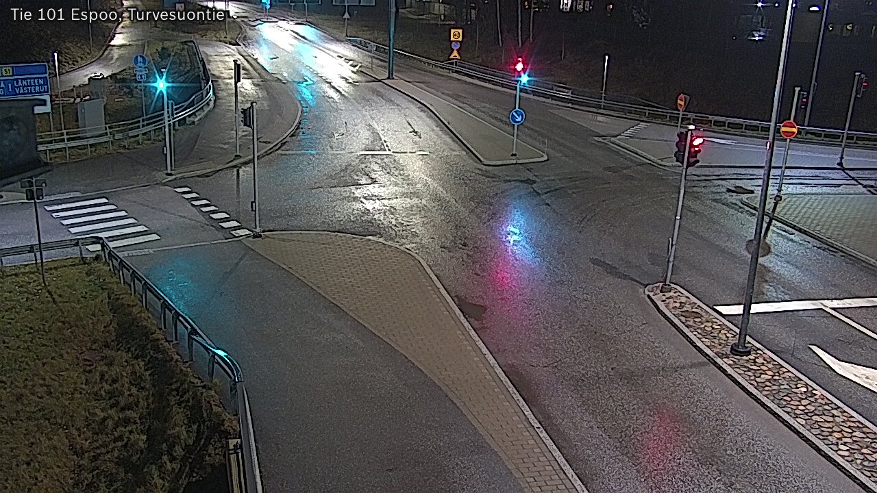 Weather Camera Image Väg 101 Esbo Torvmossvägen, Espoo, Uusimaa