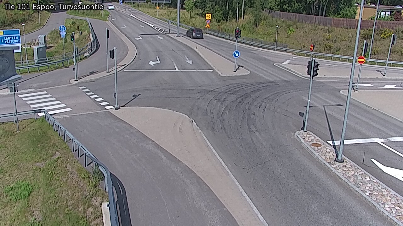 Weather Camera Image Road 101 Espoo Turvesuontie, Espoo, Uusimaa