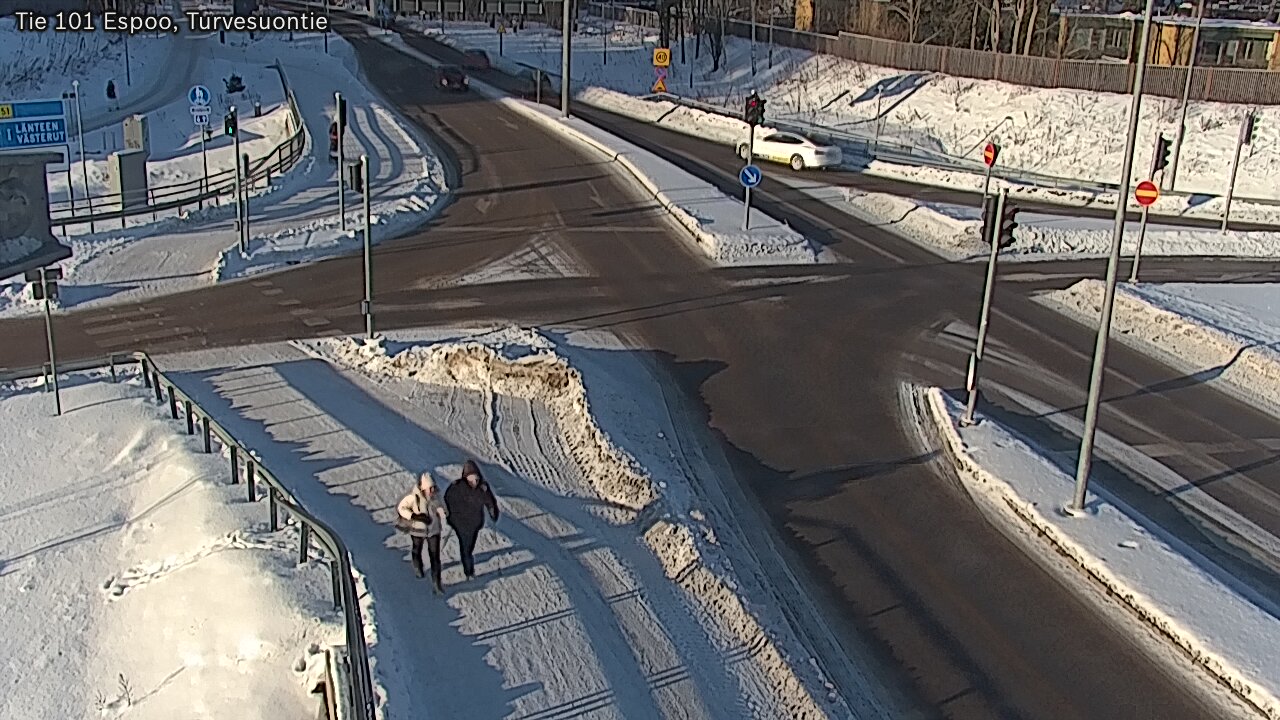 Weather Camera Image Road 101 Espoo Turvesuontie, Espoo, Uusimaa