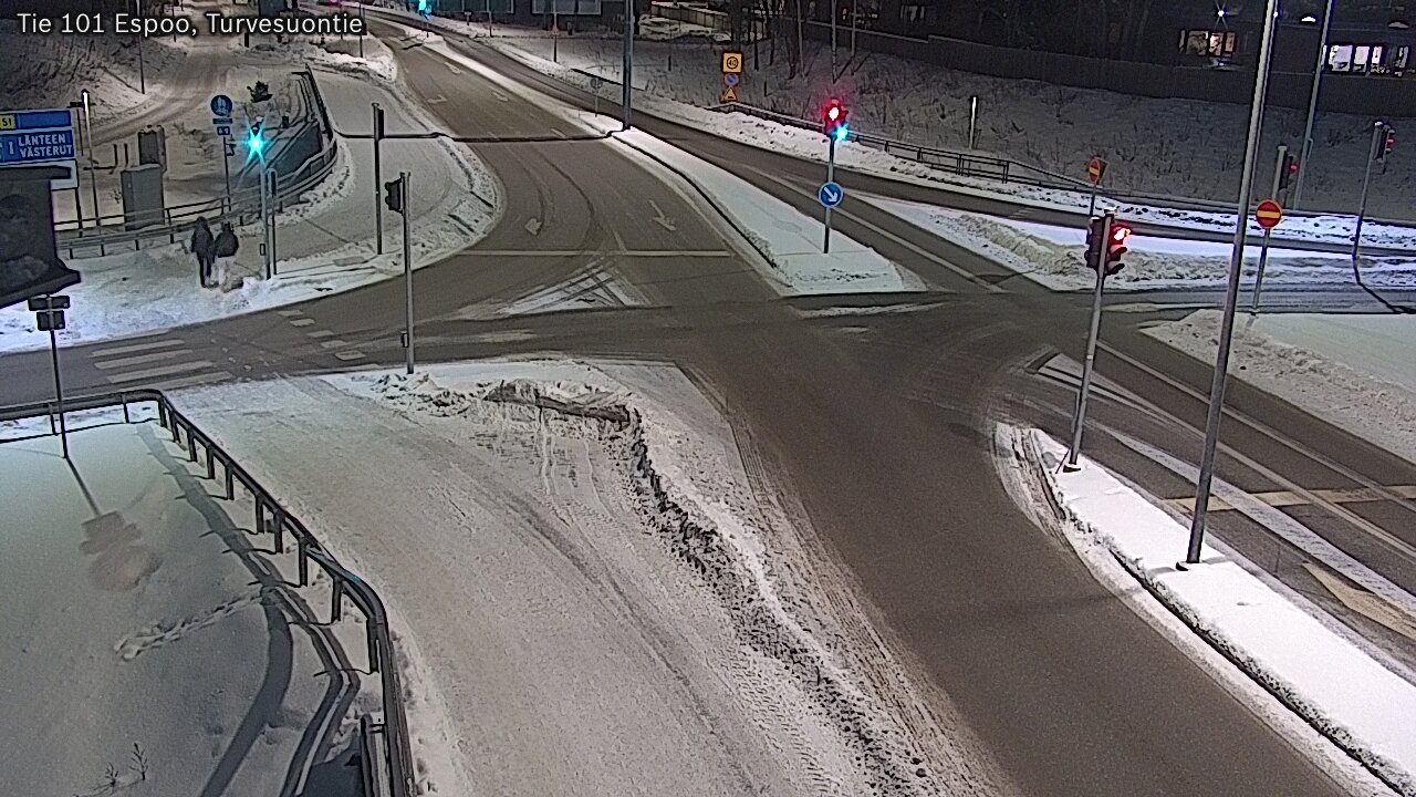 Weather Camera Image Road 101 Espoo Turvesuontie, Espoo, Uusimaa