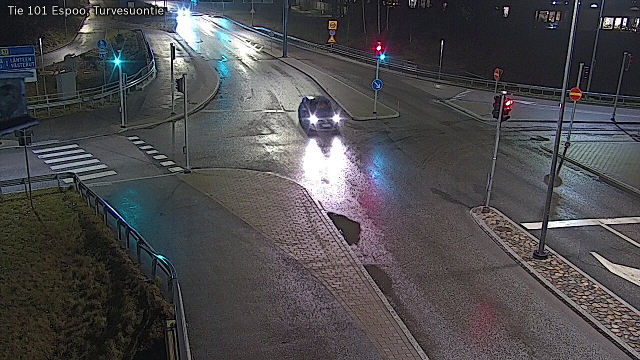 Weather Camera Image Väg 101 Esbo Torvmossvägen, Espoo, Uusimaa