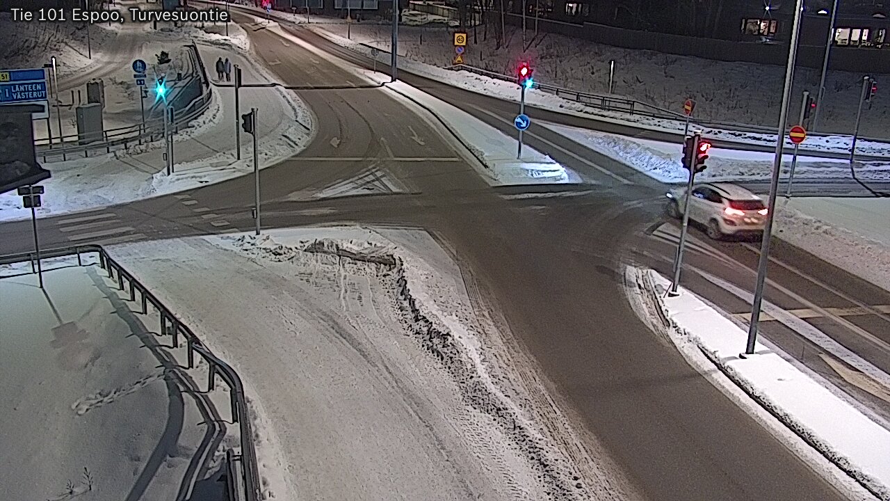 Weather Camera Image Road 101 Espoo Turvesuontie, Espoo, Uusimaa