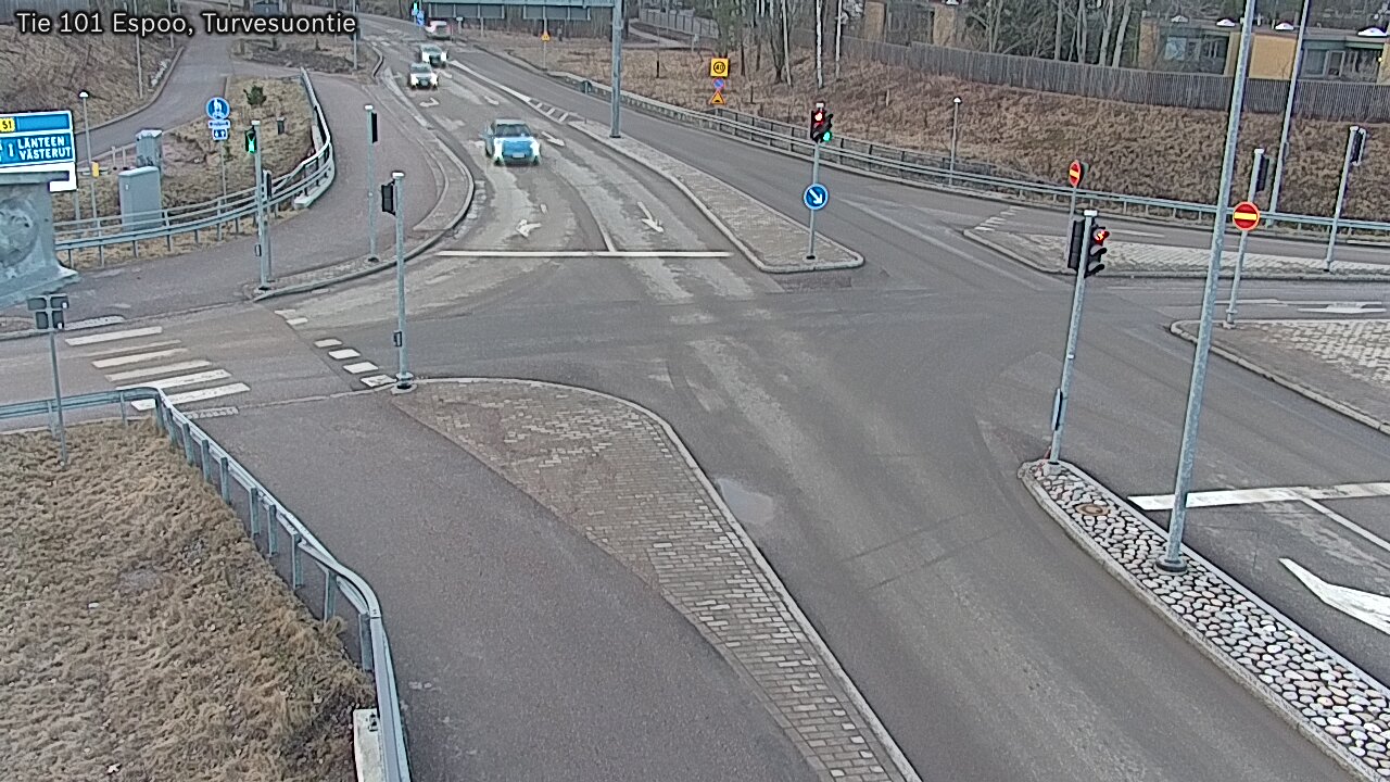 Weather Camera Image Väg 101 Esbo Torvmossvägen, Espoo, Uusimaa