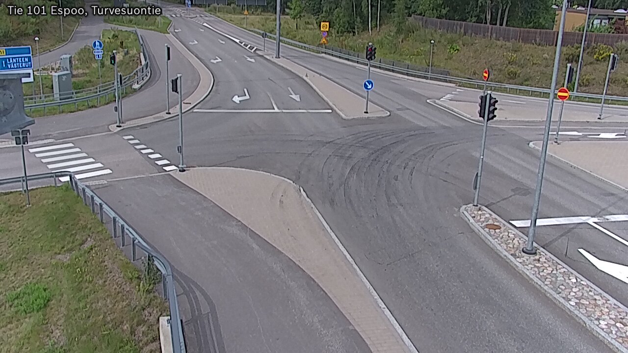 Weather Camera Image Road 101 Espoo Turvesuontie, Espoo, Uusimaa