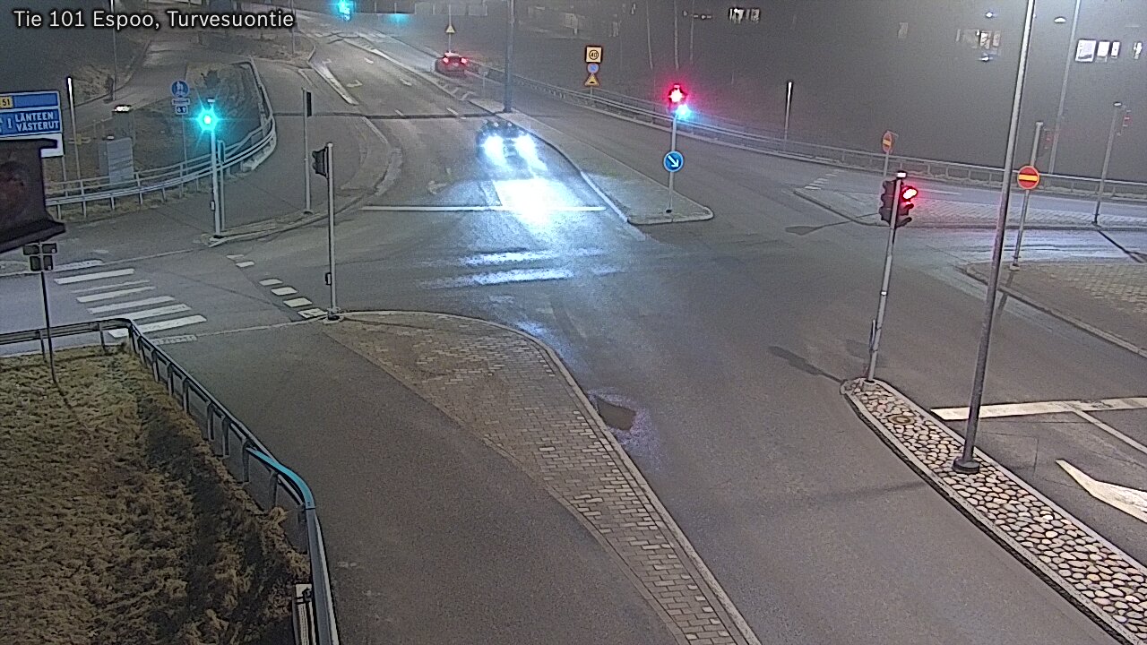 Weather Camera Image Road 101 Espoo Turvesuontie, Espoo, Uusimaa