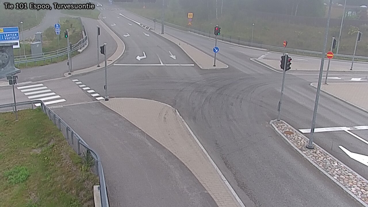 Weather Camera Image Road 101 Espoo Turvesuontie, Espoo, Uusimaa