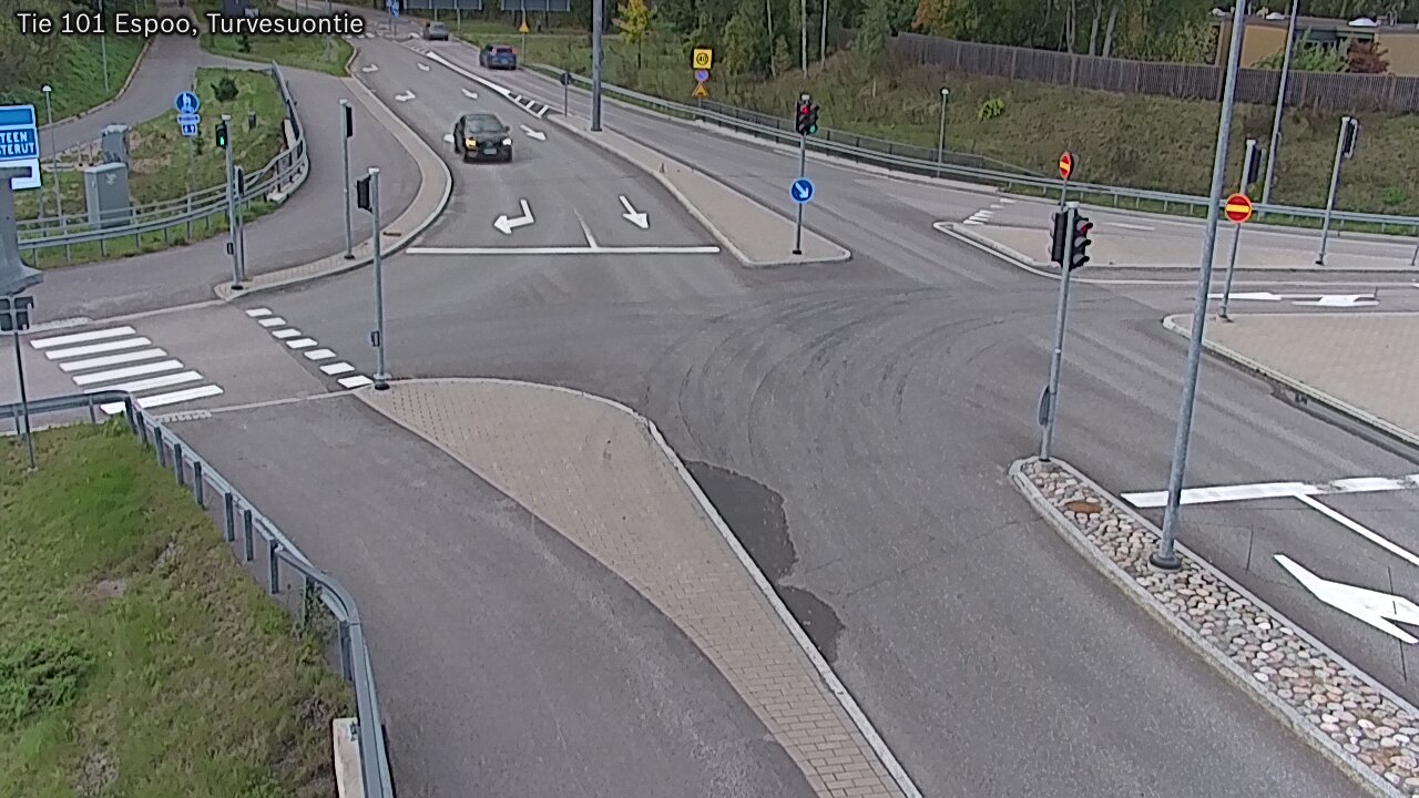 Weather Camera Image Road 101 Espoo Turvesuontie, Espoo, Uusimaa