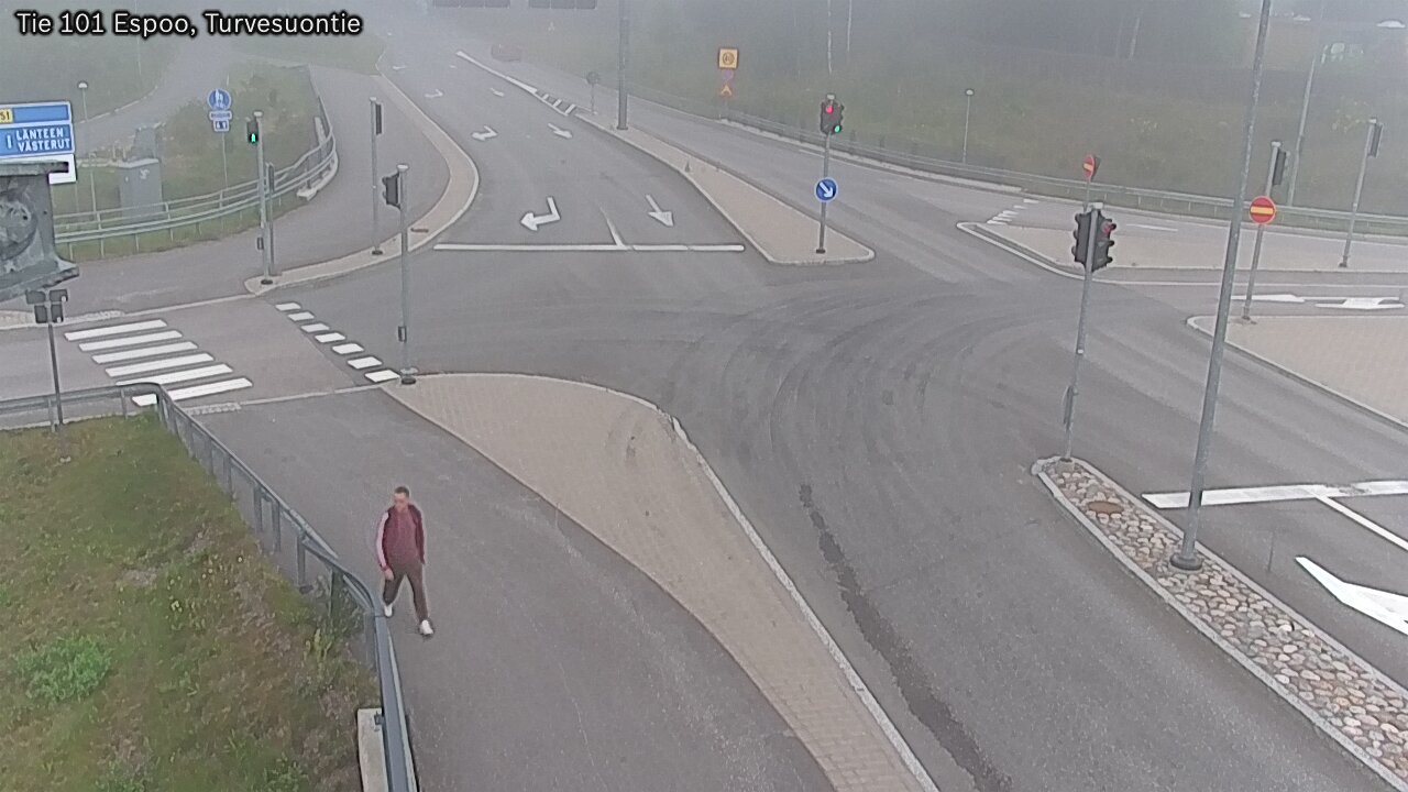 Weather Camera Image Road 101 Espoo Turvesuontie, Espoo, Uusimaa