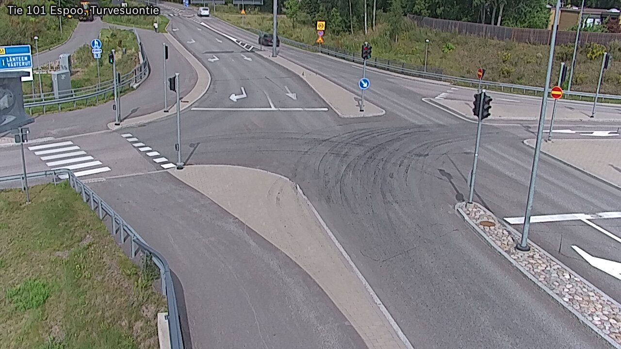 Weather Camera Image Road 101 Espoo Turvesuontie, Espoo, Uusimaa