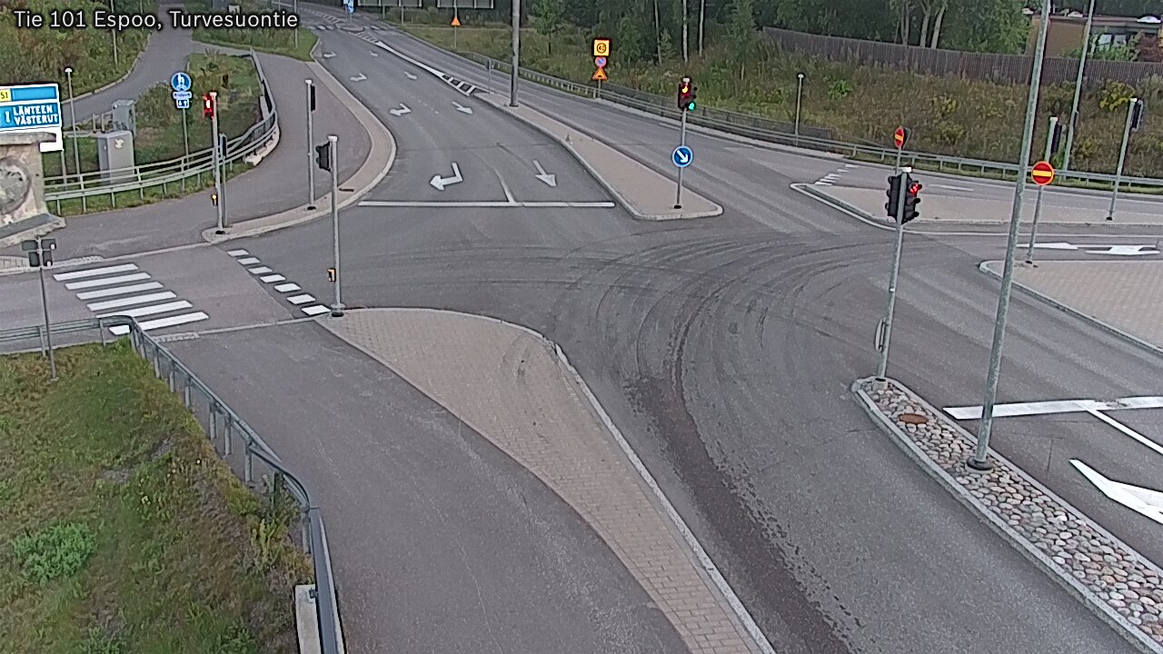 Weather Camera Image Road 101 Espoo Turvesuontie, Espoo, Uusimaa