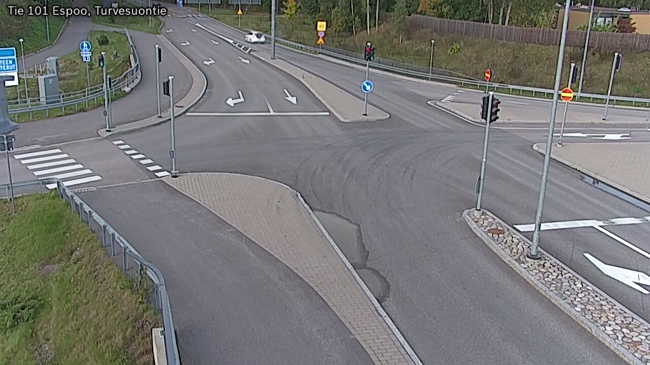 Weather Camera Image Road 101 Espoo Turvesuontie, Espoo, Uusimaa