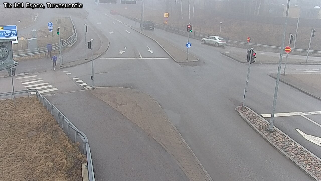 Weather Camera Image Väg 101 Esbo Torvmossvägen, Espoo, Uusimaa