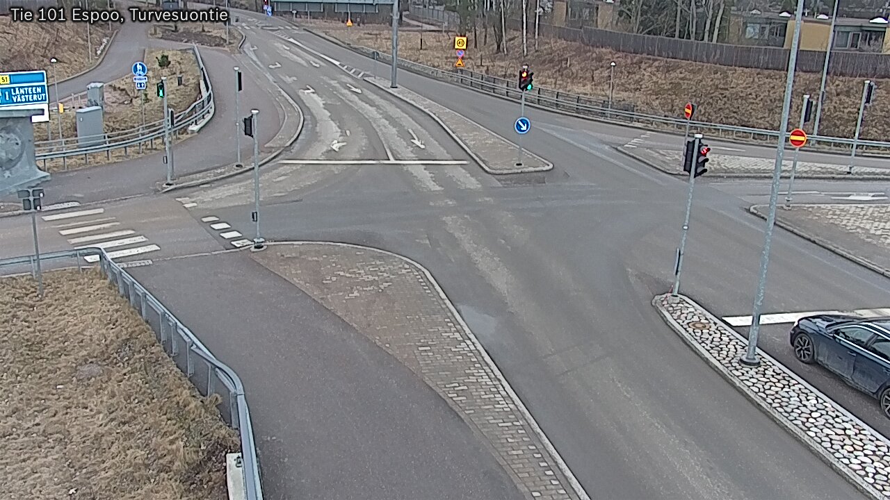 Weather Camera Image Väg 101 Esbo Torvmossvägen, Espoo, Uusimaa