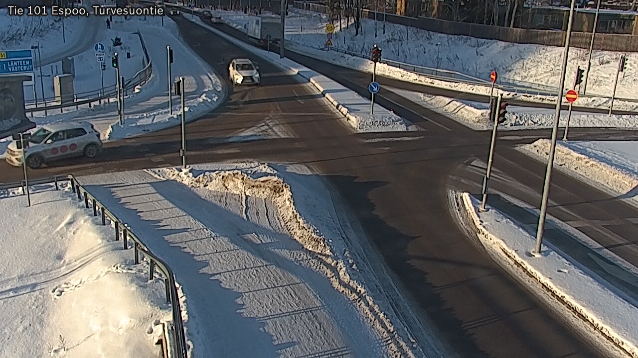 Weather Camera Image Road 101 Espoo Turvesuontie, Espoo, Uusimaa