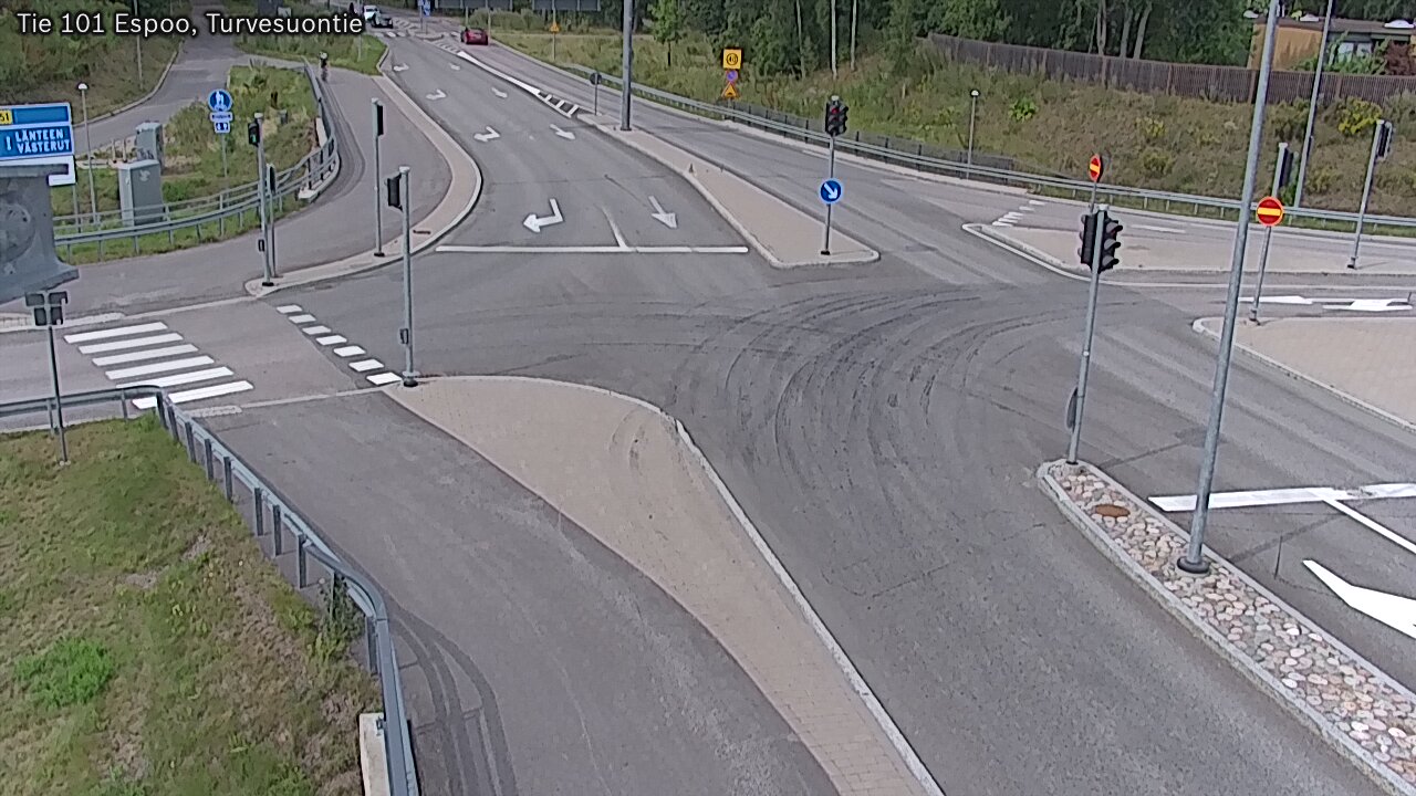 Weather Camera Image Road 101 Espoo Turvesuontie, Espoo, Uusimaa