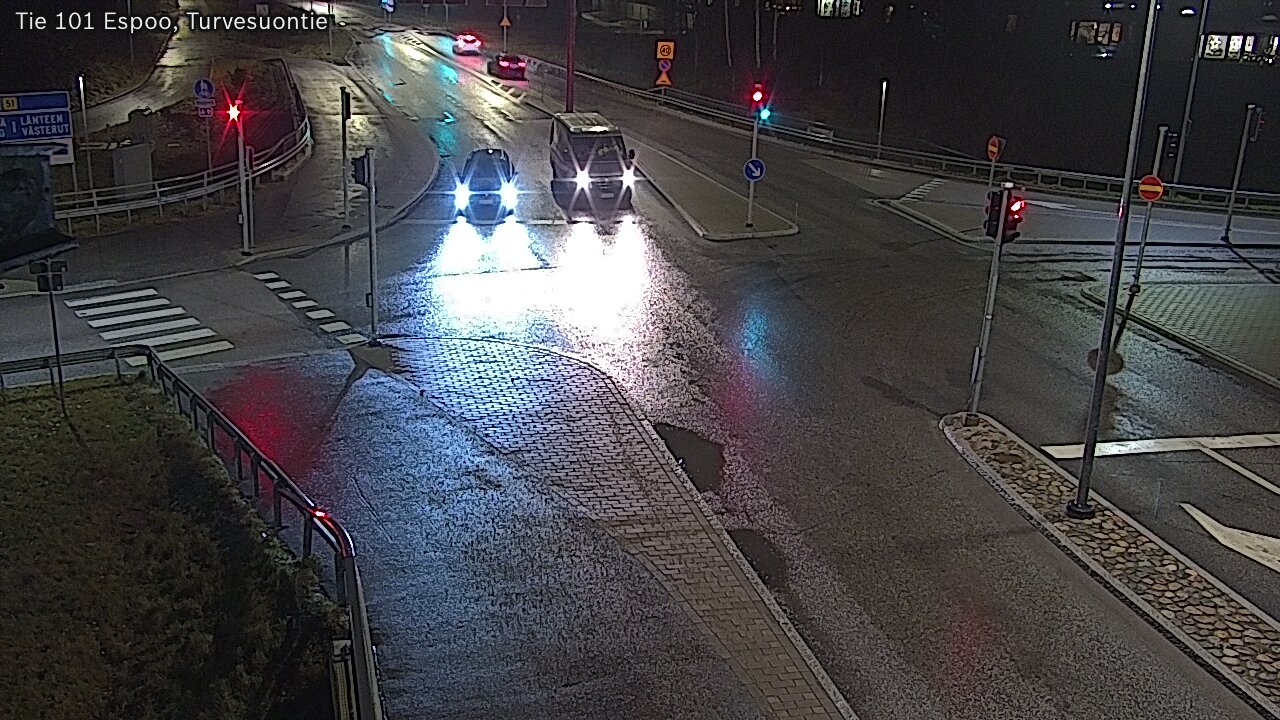 Weather Camera Image Väg 101 Esbo Torvmossvägen, Espoo, Uusimaa
